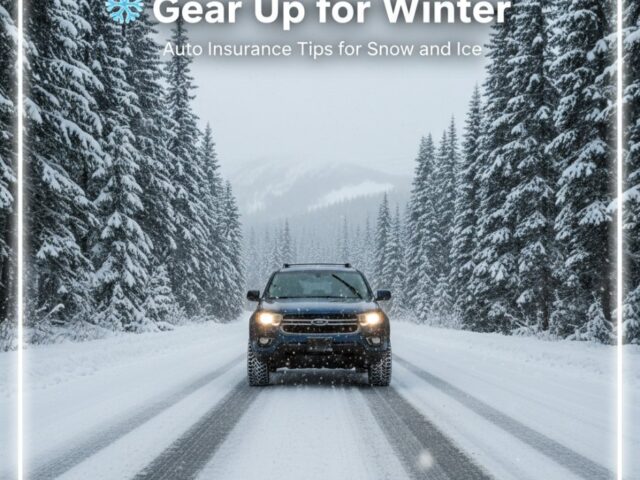 Gear Up for Winter: Auto Insurance Tips for Snow and Ice
